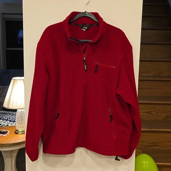 Vintage L.L. Bean‎ Made in USA Men's Fleece Large - Picture 1 of 6